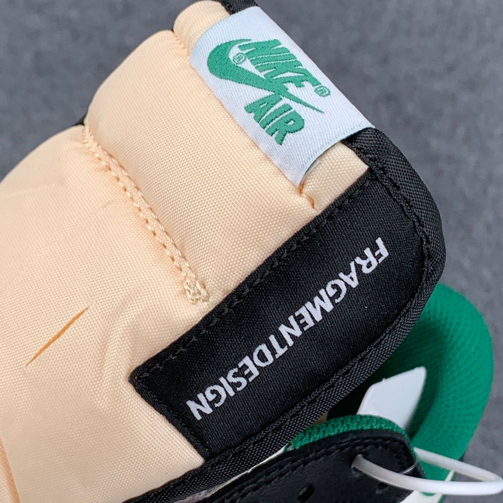 (Custom) Air Jordan 1 Low 'Black Green'