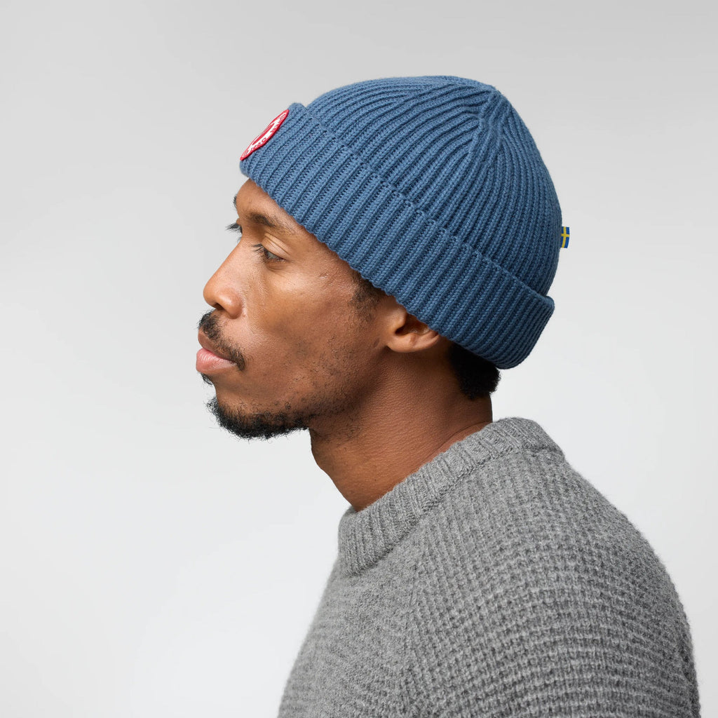 Fjallraven 1960 Lite Logo Hat in Indigo Blue