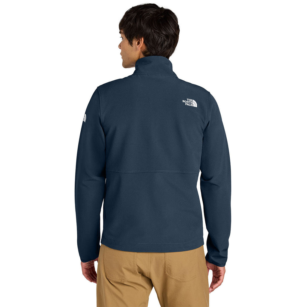 The North Face Men's Summit Navy Edge Stretch Soft Shell Jacket