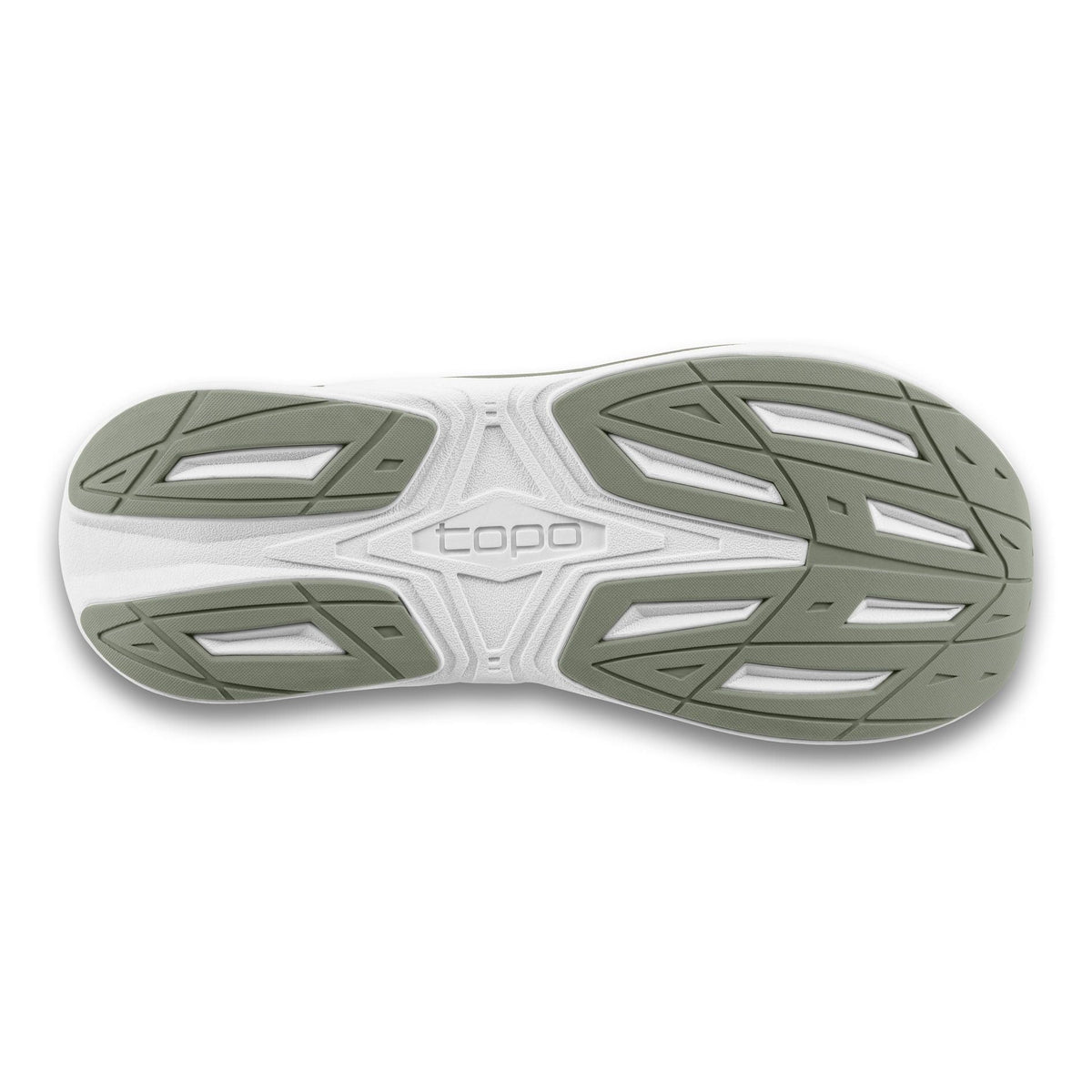 Topo Athletic Men's Phantom 4 Road Training Shoe in Khaki White